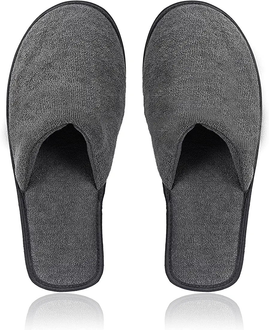 Mifuzi Women's House Soft Slippers Closed Toe comfortable Sole Bedroom Indoor Carpet Home Winter Trendy Slipper