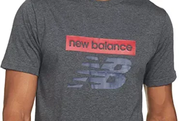 new balance Men's Regular Short Sleeve Top