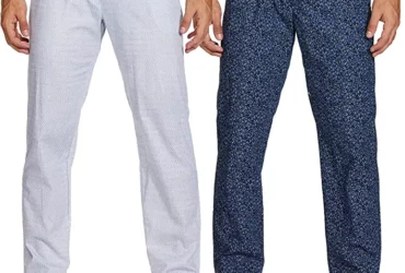 Amazon Brand – Symbol Men's Printed Regular Fit Pyjamas (Pack of 2) Pajama Bottom
