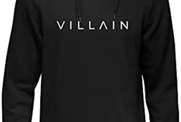 Villian cotton blend hoodie sweatshirt