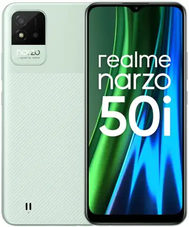 realme narzo 50i (Mint Green, 4GB RAM+64GB Storage) Octa Core Processor | 6.5" inch Large Display