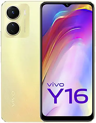 vivo Y16 (Drizzling Gold, 3GB RAM, 64GB Storage) with