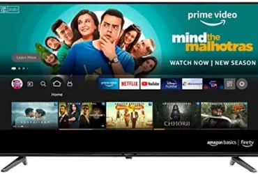 AmazonBasics 81 cm (32 inches) HD Ready Smart LED Fire TV AB32E10SS (Black)