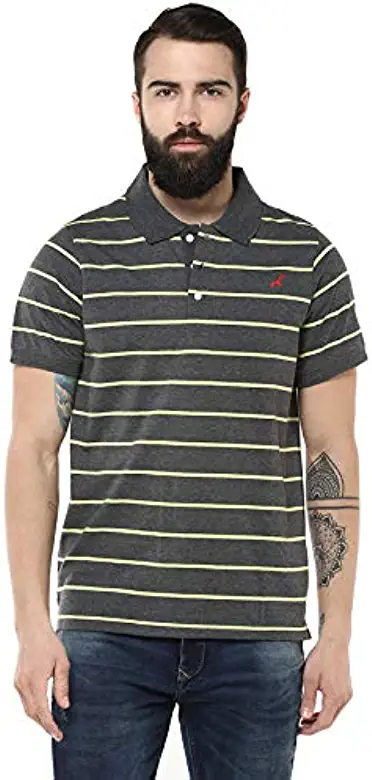 Regular Fit Half Sleeve Polo T-Shirt for Men