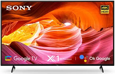 Sony Bravia 139 cm (55 inches) 4K Ultra HD Smart LED Google TV KD-55X74K (Black)