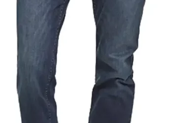 Men's dark wash skinny jeans