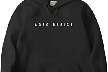 ADRO Men's Believe Design Printed Cotton Hoodies