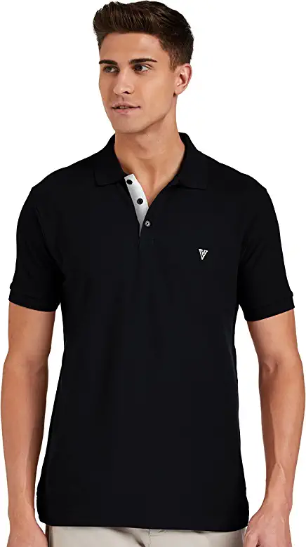 Symbol Men's Solid Regular Polo Shirt