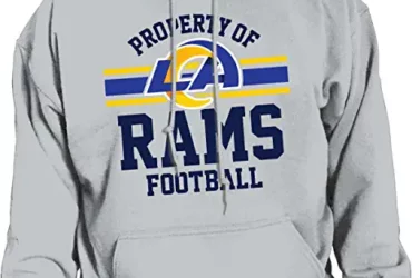NFL Adult Property of Hooded Sweatshirt, Team Apparel, Fleece Pullover Hoodie for Men and Women