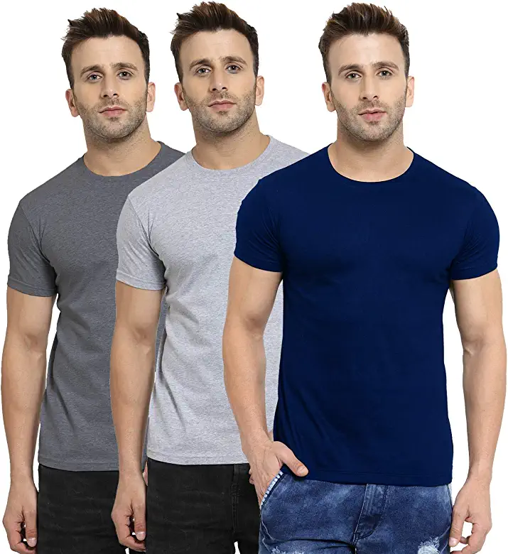 Scott International Men's Regular Fit T-Shirt (Pack of 3)
