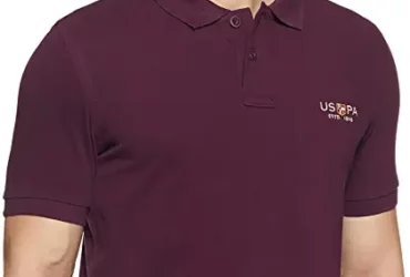 U.S. POLO ASSN. Men's Solid Regular Fit Cotton Polo