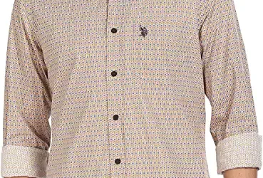 U.S. POLO ASSN. Men's button down Regular Fit Shirt