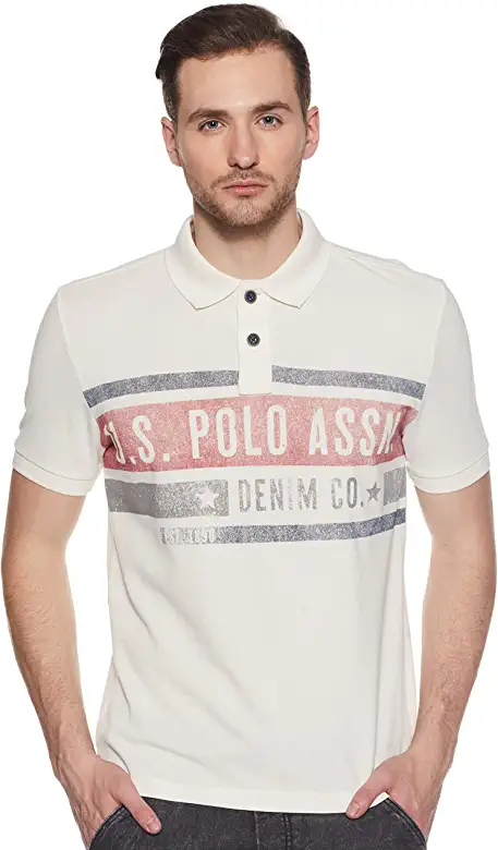 U.S. POLO ASSN. Men's Solid Regular Fit Cotton Polo
