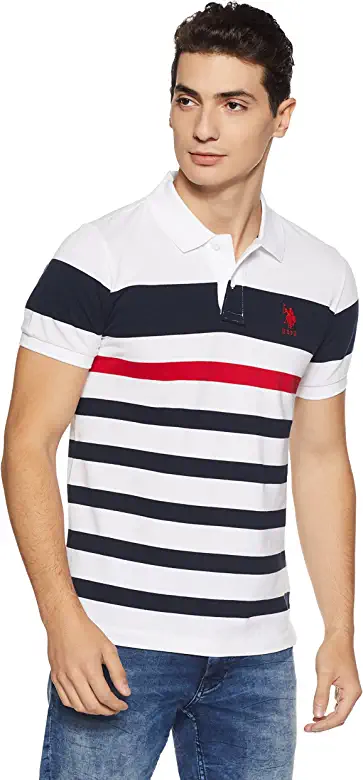 U.S. POLO ASSN. Men's Solid Regular Fit Polo