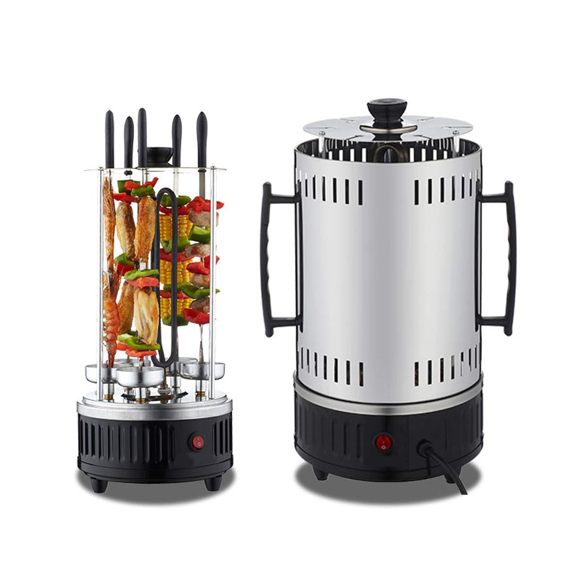 1000W Automatic Vertical Electric BBQ Grill – Smokeless (Brand New)