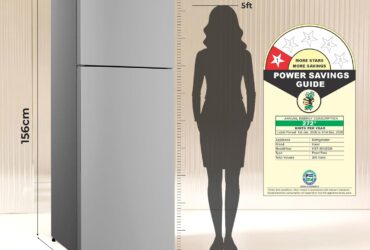 Haier 240L Frost-Free Double Door Fridge (2026 Model, Moon Silver) – Like New