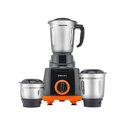 Bajaj Rex 500W Mixer Grinder with 3 Jars (Brand New, 1-Yr Warranty)
