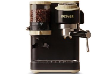 NESTER Home Barista Espresso Machine with Built-in Grinder (Like New)