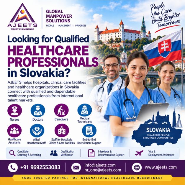Looking for Qualified Healthcare Professionals in Slovakia?