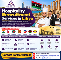 Hospitality Recruitment Services in Libya | AJEETS Global Hiring