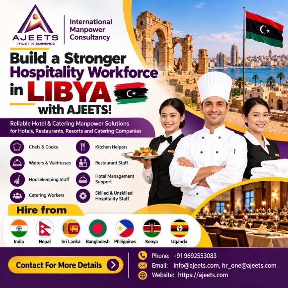 Build a Stronger Hospitality Workforce in Libya with AJEETS!