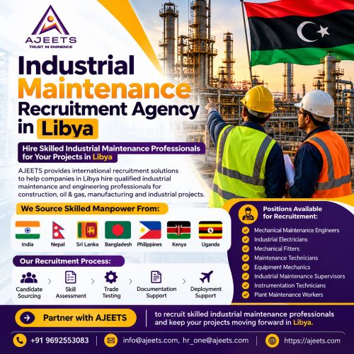 Industrial Maintenance Recruitment Agency in Libya